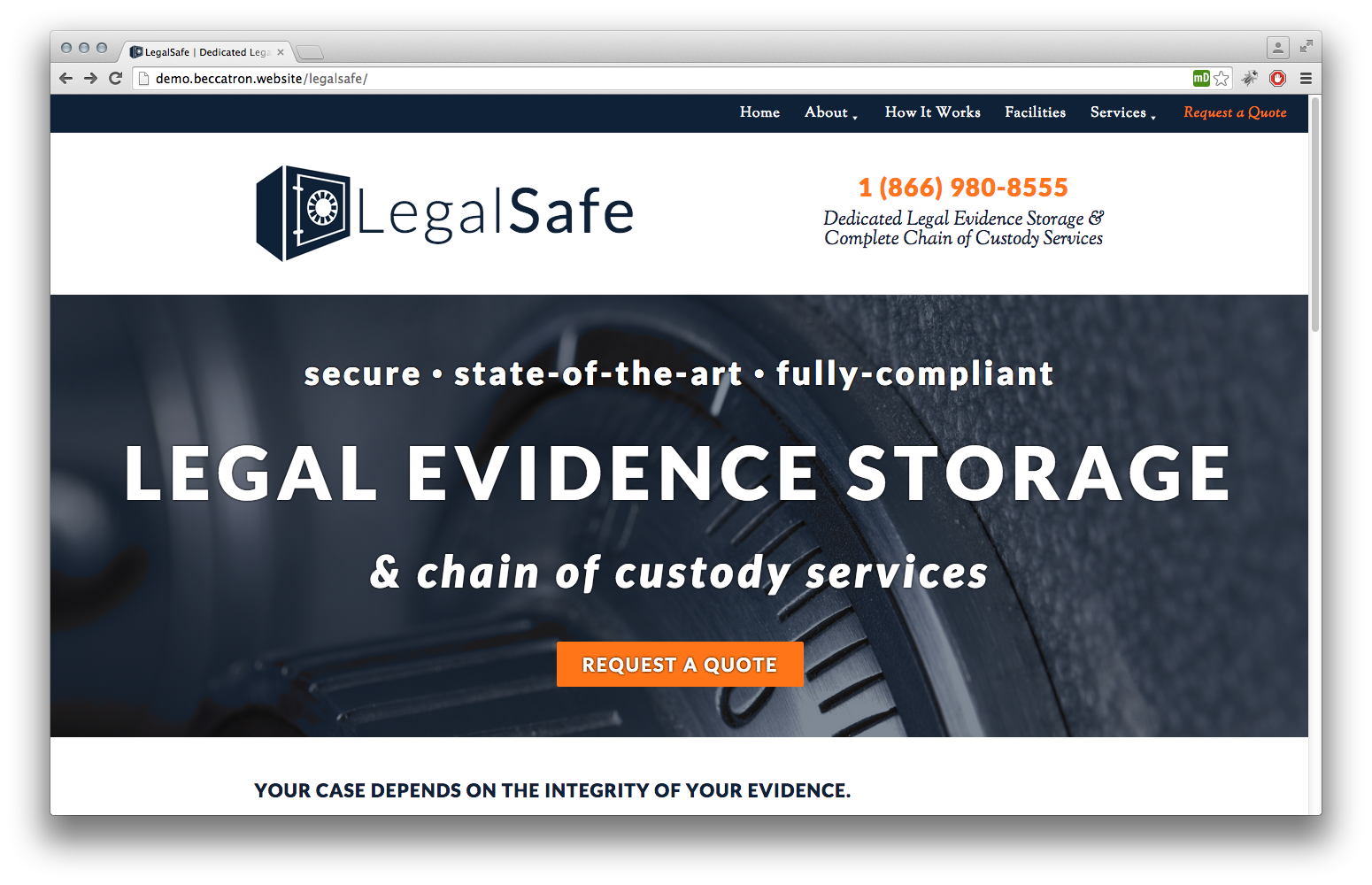 LegalSafe Website & Identity